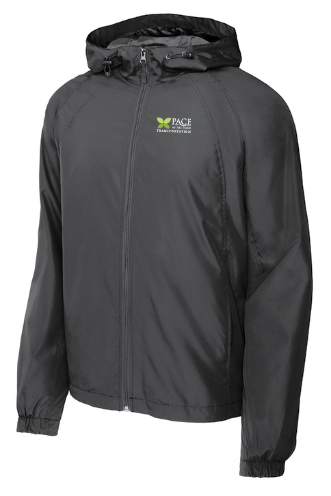 Pace Transportation Hooded Raglan Jacket