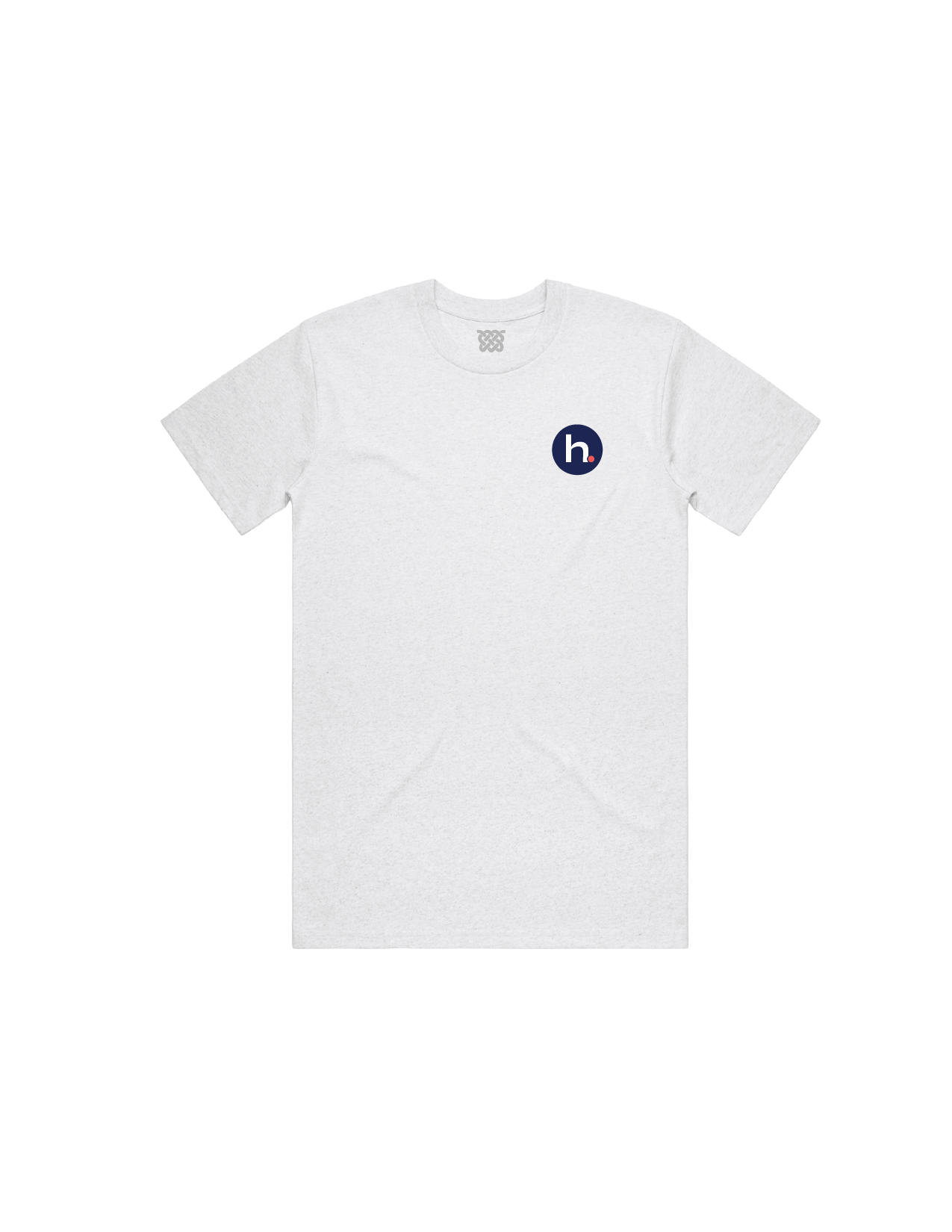 h. Dot City Standard Tee - White & Navy