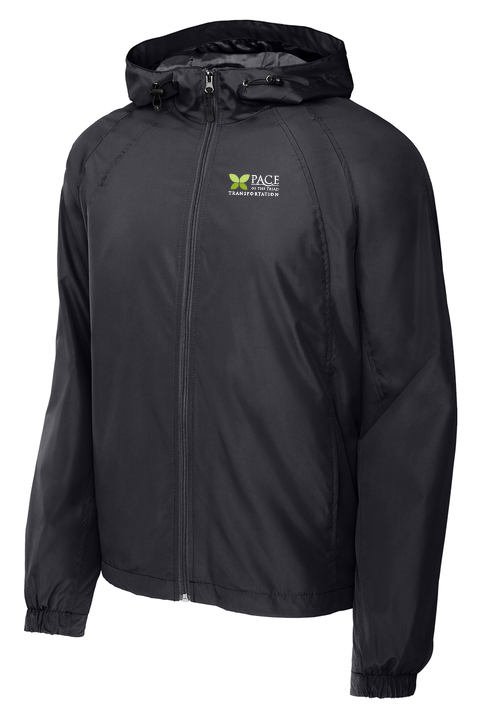 Pace Transportation Hooded Raglan Jacket