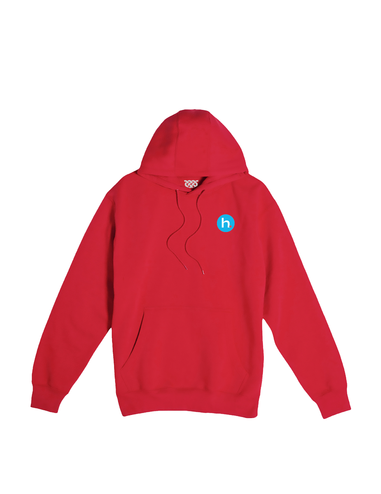 h. Dot Signature Hoodie - Red