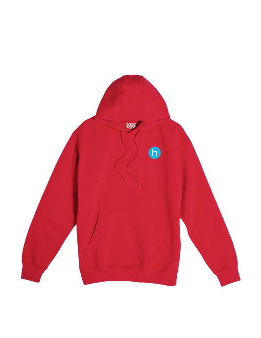 h. Dot Signature Hoodie - Red