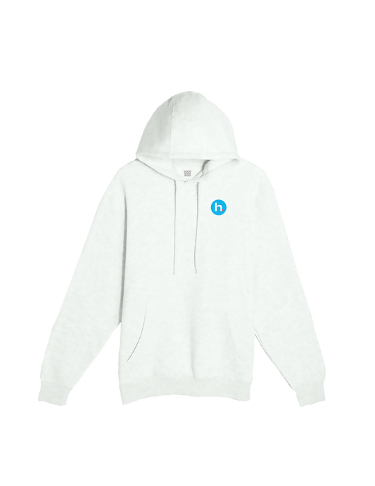 h. Dot Signature Hoodie - White