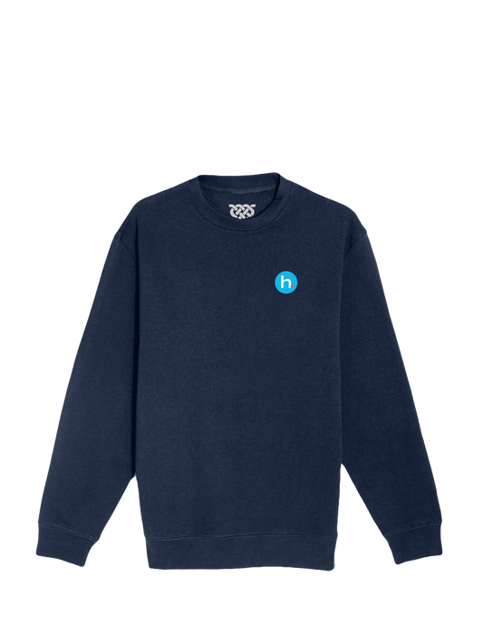 h.dot Premium Crewneck - Navy